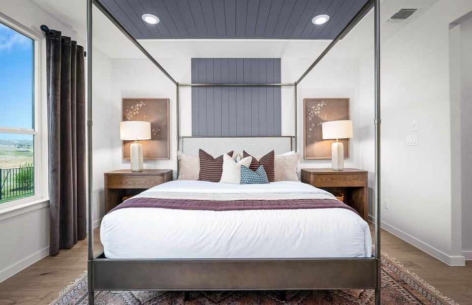 Representative furnished interior of a home built from the Prestige by Del Webb in Del Webb Austin at Lost Pines, Bastrop (Image 17).