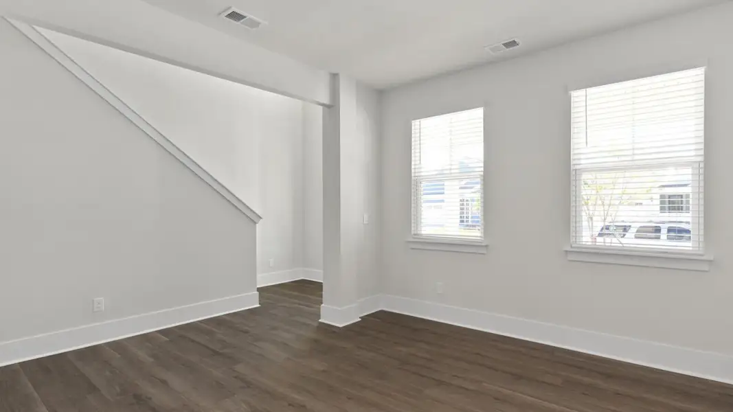Spacious, unfurnished interior of a new home in The Highlands at Cedar Hill Landing, Navassa (Image 17).