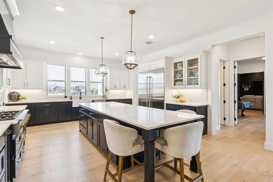 Furnished interior view inside a new home in The Resort on Eagle Mt. Lake, Fort Worth (Image 10). Furnished interior view inside a new home in The Resort on Eagle Mt. Lake, Fort Worth (Image 10).
