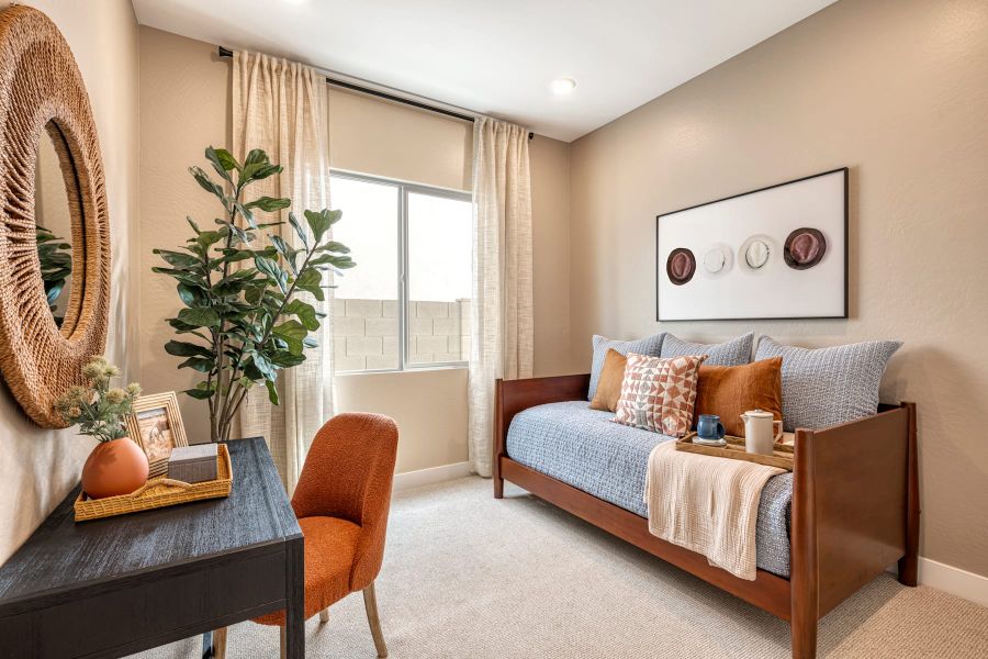 Representative furnished interior of a home built from the Elden Plan 4505 by Tri Pointe Homes in Soleo, San Tan Valley (Image 10).