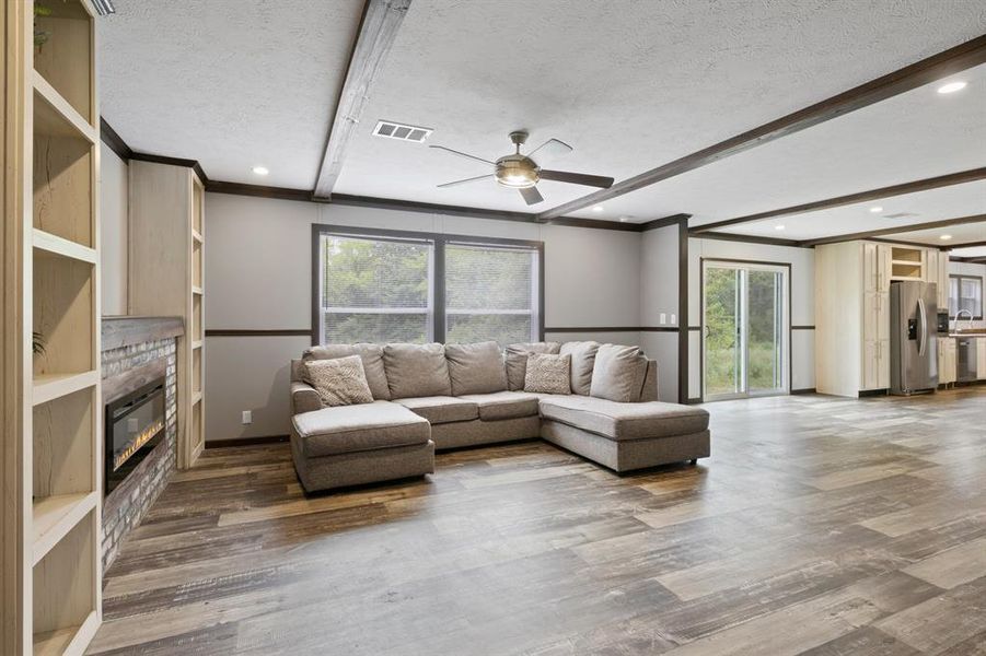 Furnished interior view inside a new home in , Mount Pleasant (Image 11).