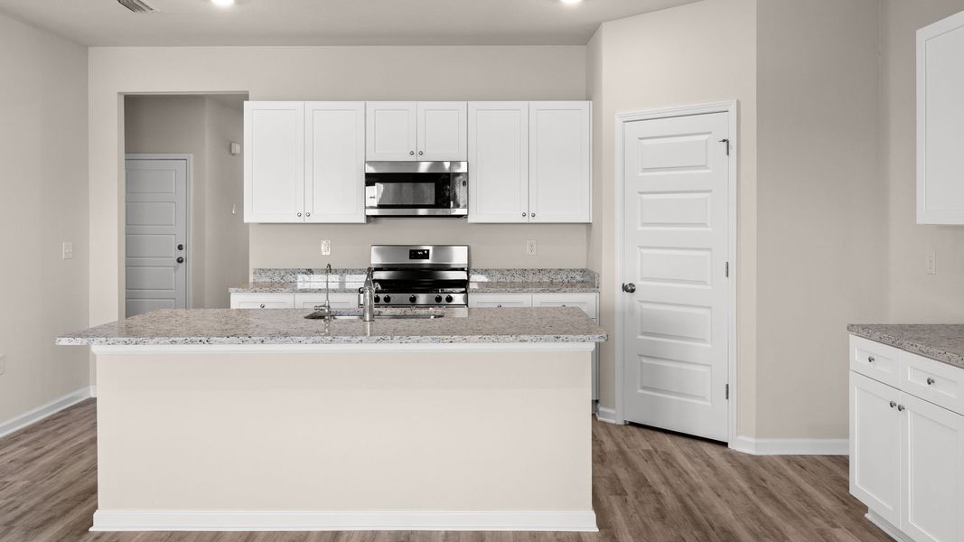 Furnished interior view inside a new home in Hodges Bayou Plantation, Panama City (Image 6).