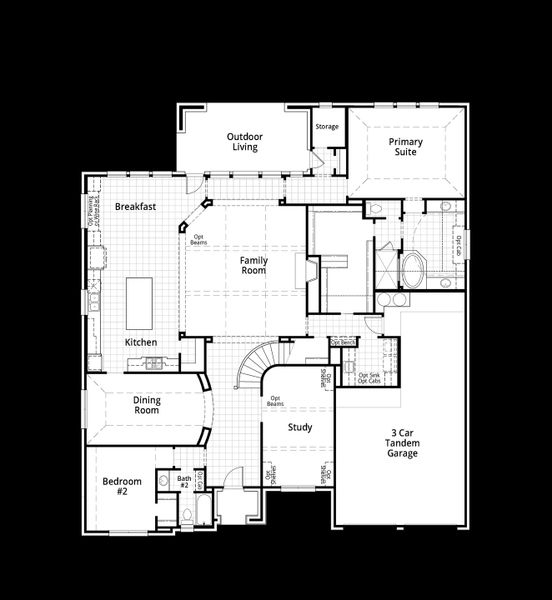 Downstairs Floor Plan