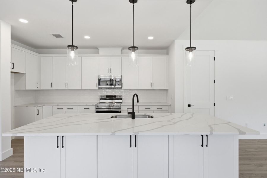 Furnished interior view inside a new home in Palm Coast Homes, Palm Coast (Image 17).