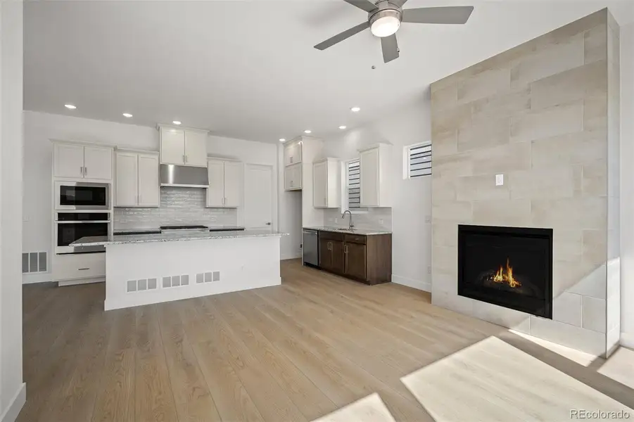 Furnished interior view inside a new home in Trailside at Cottonwood Creek, Colorado Springs (Image 8).