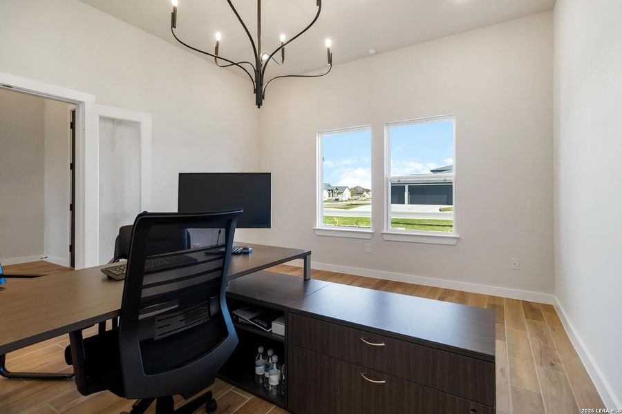 Furnished interior view inside a new home in Lonesome Dove, San Antonio (Image 25).
