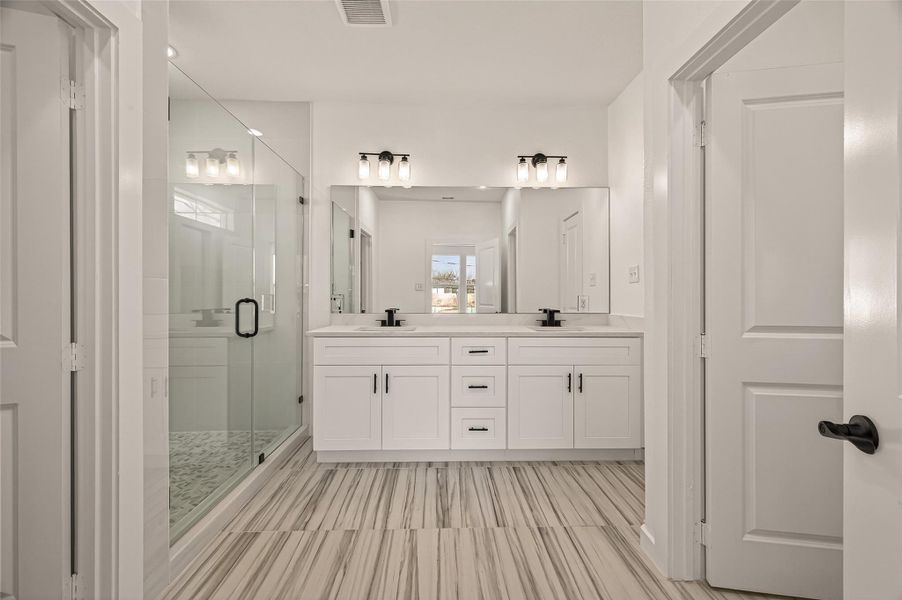 Furnished interior view inside a new home in , Houston (Image 4).