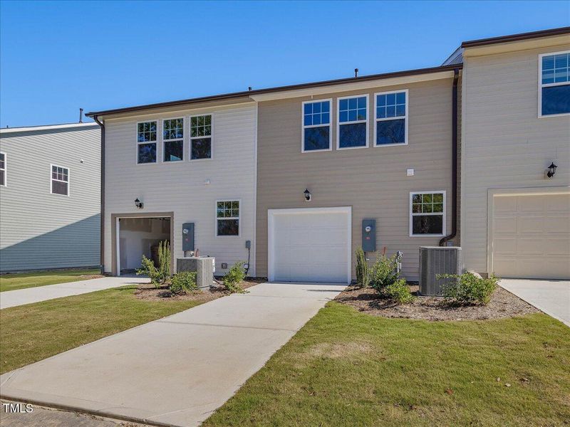 Rear- Entry Garage!