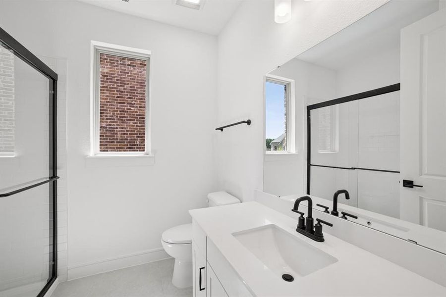 Furnished interior view inside a new home in Sterling Greene, Arlington (Image 15). Furnished interior view inside a new home in Sterling Greene, Arlington (Image 15).