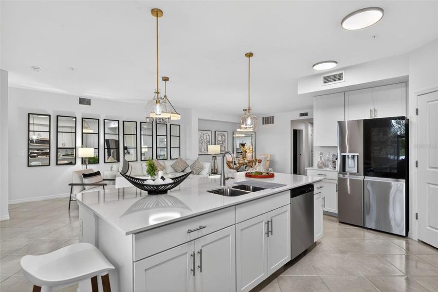 Furnished interior view inside a new home in , Punta Gorda (Image 14).
