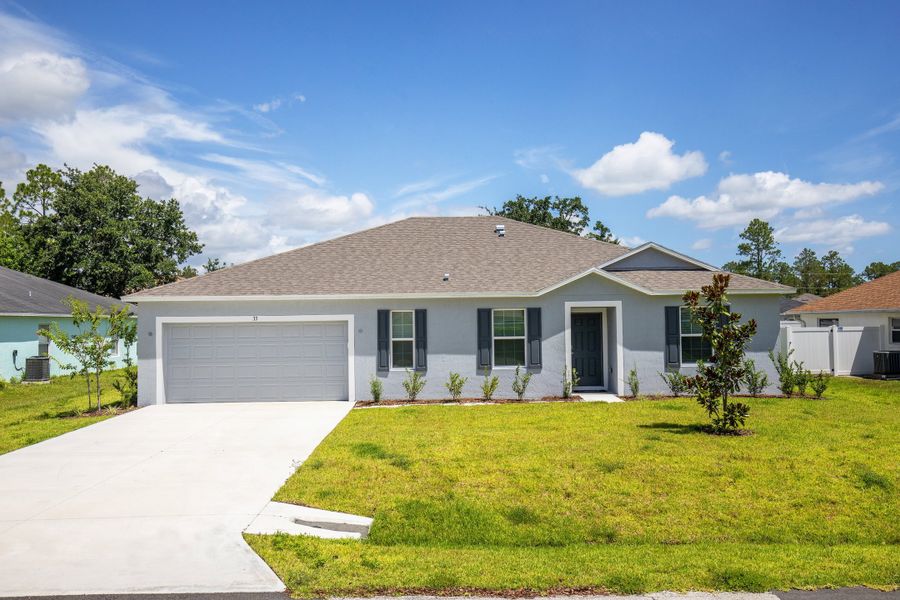 Representative exterior photo of a completed home built from the Willow by Maronda Homes in Englewood, Englewood, FL (Image 26).