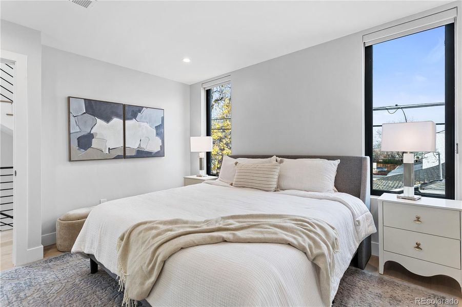 Furnished interior view inside a new home in , Denver (Image 14).