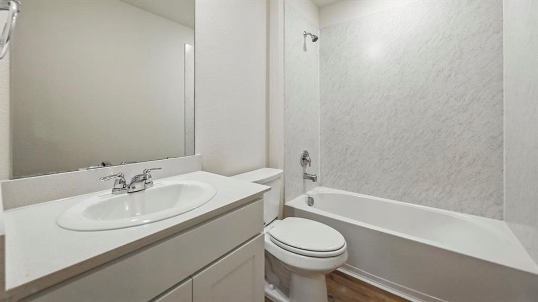 Furnished interior view inside a new home in Sanger Circle, Sanger (Image 8).