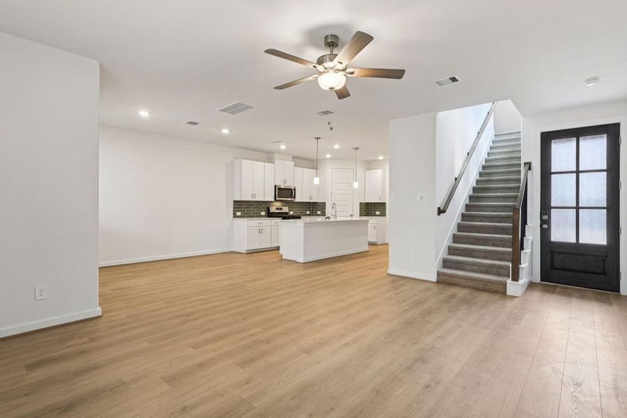 Photo is not of the actual home, but is an inspirational photo of builder’s model home and may depict options, furnishings, and/or decorator features that are not included