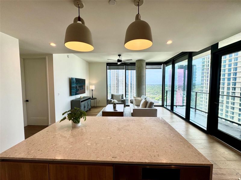 Furnished interior view inside a new home in , Austin (Image 15).