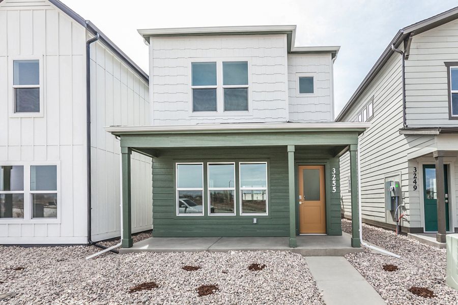 Exterior details and patio area of a home in Bloom, Fort Collins (Image 3).