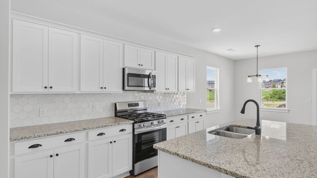 Furnished interior view inside a new home in McClure Farms, Columbia (Image 9).