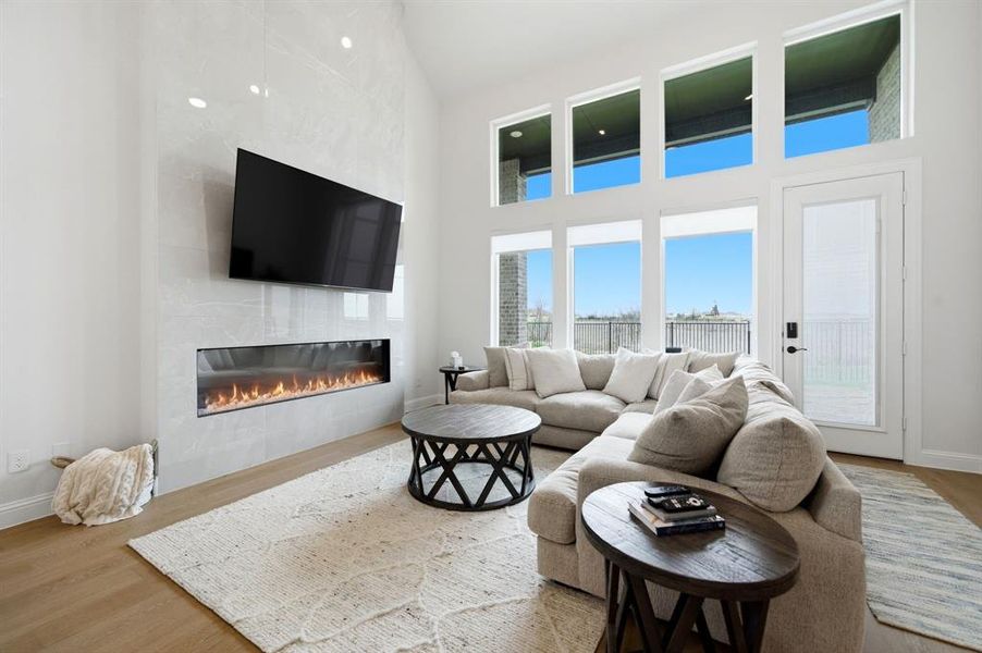 Furnished interior view inside a new home in , Royse City (Image 19). Furnished interior view inside a new home in , Royse City (Image 19).