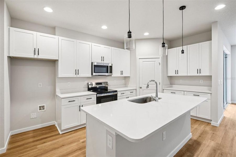 Furnished interior view inside a new home in , Deland (Image 8).