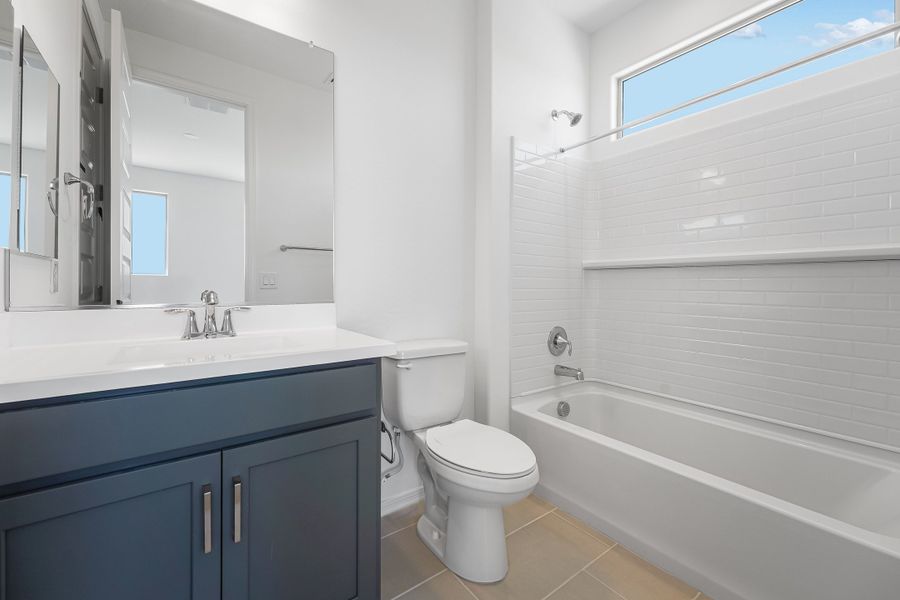 Furnished interior view inside a new home in Combs Ranch, San Tan Valley (Image 10).