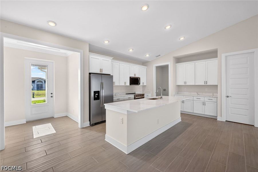Furnished interior view inside a new home in Cape Coral, Cape Coral (Image 12).