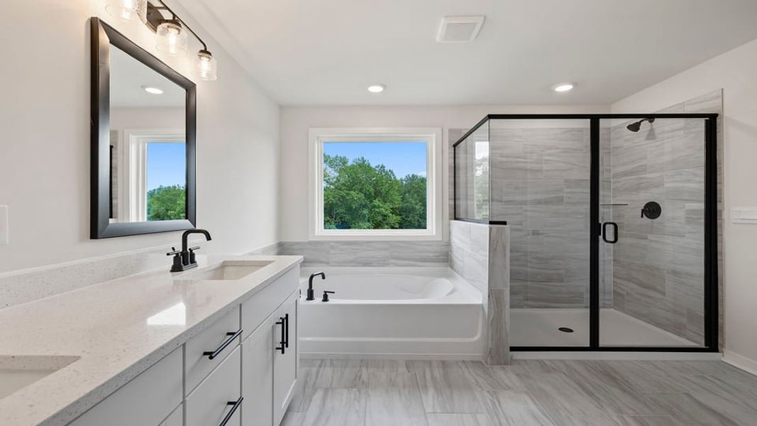 Representative furnished interior of a home built from the Fleetwood by D.R. Horton in Harrison Valley, Simpsonville (Image 14).