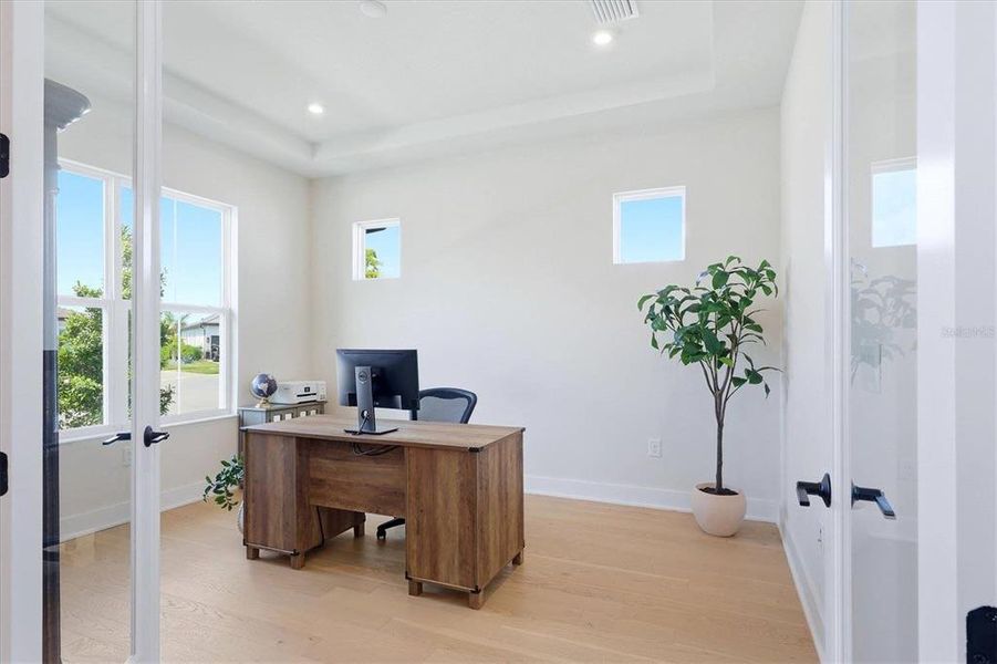 Furnished interior view inside a new home in , Sarasota (Image 14).
