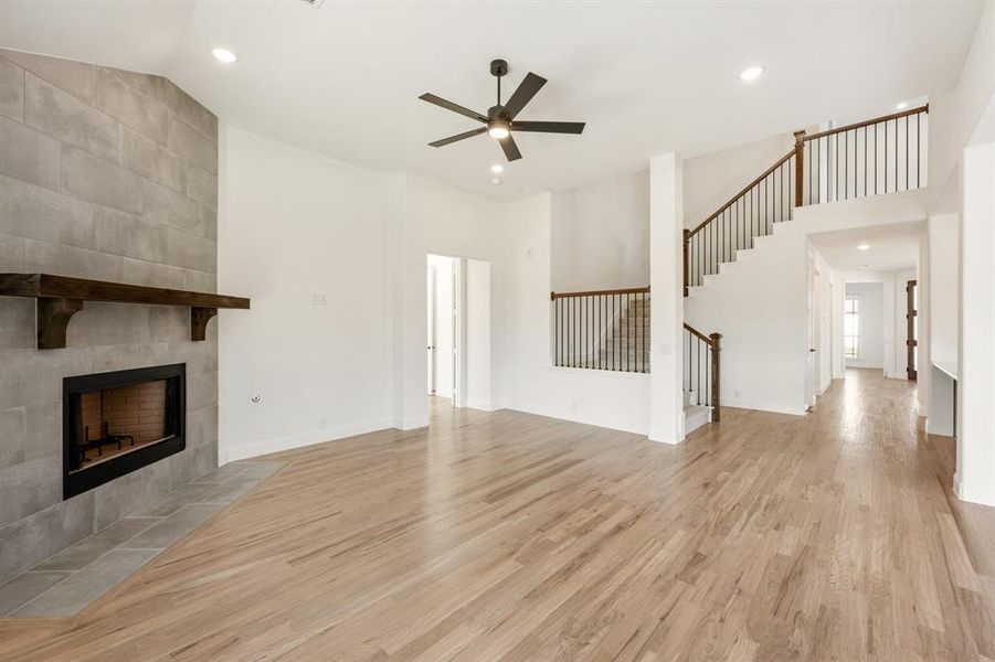 Spacious, unfurnished interior of a new home in Timberbrook, Justin (Image 28).