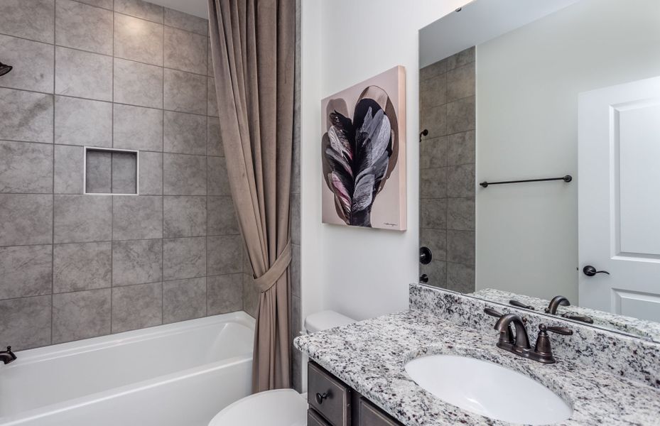 Representative furnished interior of a home built from the Compass by Del Webb in Del Webb at Chatham Park, Pittsboro (Image 11).