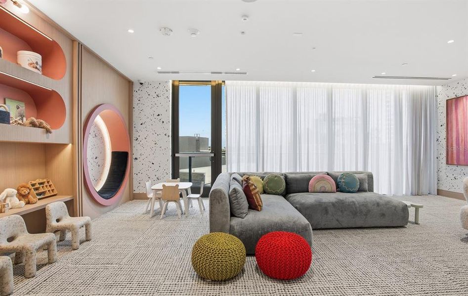 Furnished interior view inside a new home in The Ritz-Carlton Residences, Tampa (Image 10). Furnished interior view inside a new home in The Ritz-Carlton Residences, Tampa (Image 10).