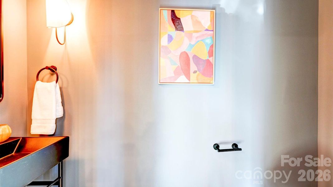 Bathroom from staged model.