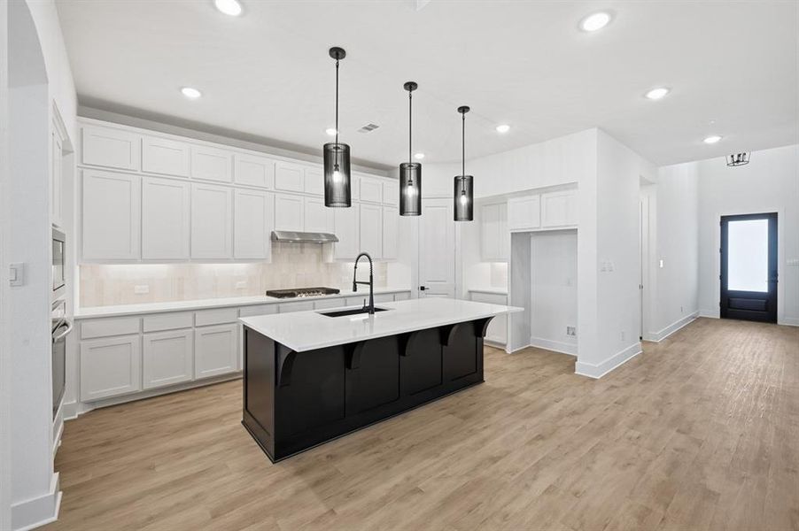 Furnished interior view inside a new home in Wellington: Artisan Series - 50ft lots, Haslet (Image 5).