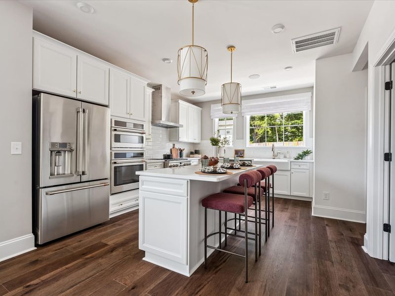 Representative furnished interior of a home built from the Baron by Tri Pointe Homes in Ascend, Charlotte (Image 5).