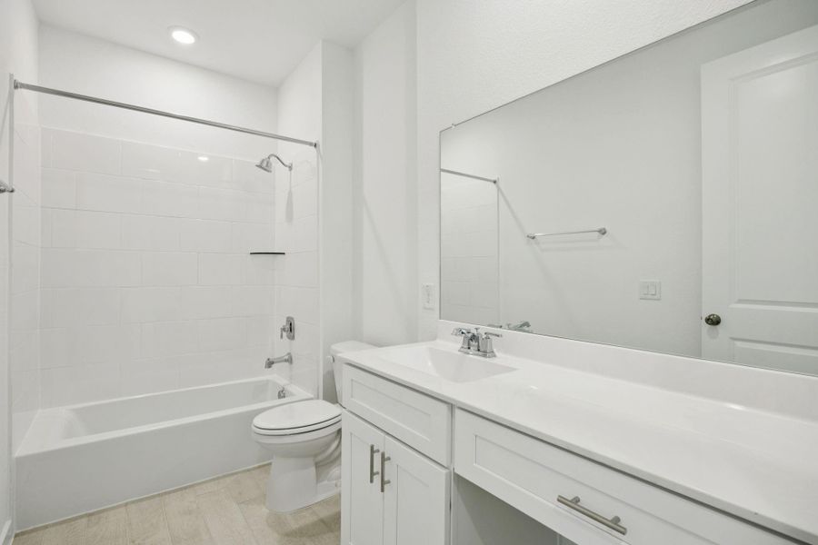 Furnished interior view inside a new home in Windcress, Cove (Image 10).