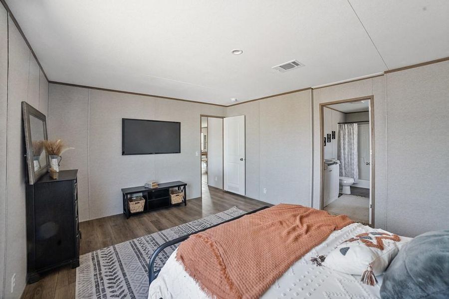 Furnished interior view inside a new home in , Decatur (Image 23).