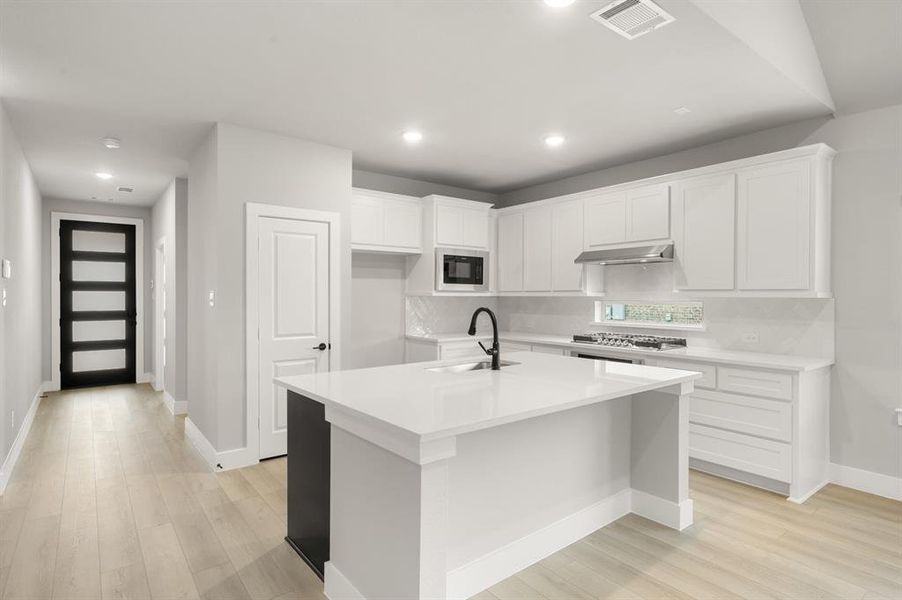 Furnished interior view inside a new home in Llano Springs, Fort Worth (Image 8).