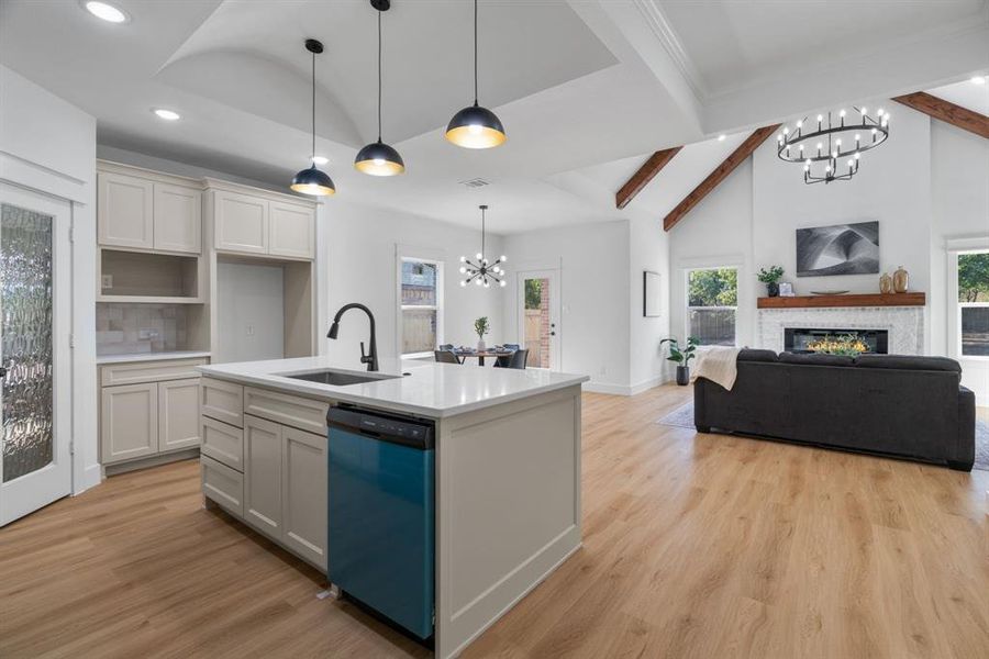 Furnished interior view inside a new home in , White Settlement (Image 15).