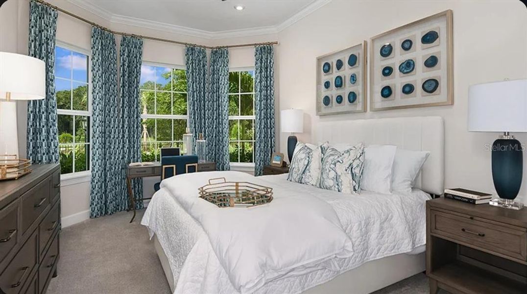 Furnished interior view inside a new home in , Bradenton (Image 11).