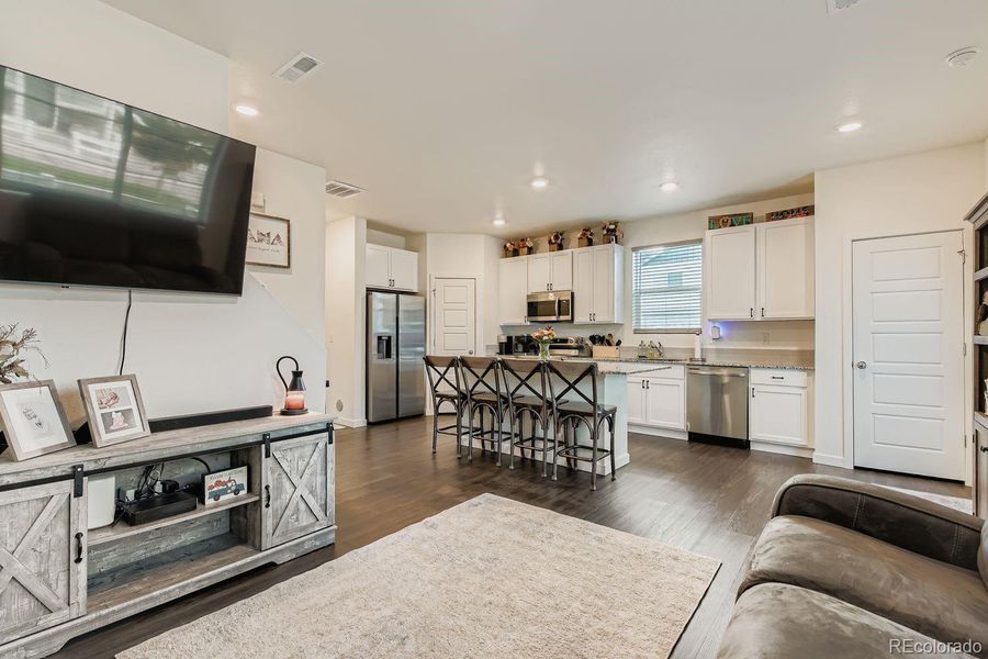 Furnished interior view inside a new home in , Fort Lupton (Image 8).