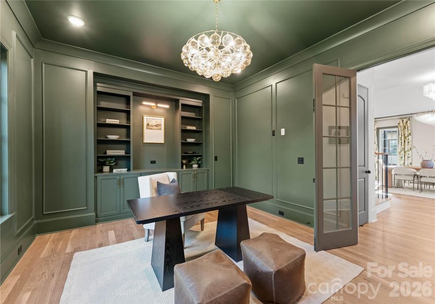 Furnished interior view inside a new home in , Charlotte (Image 16).