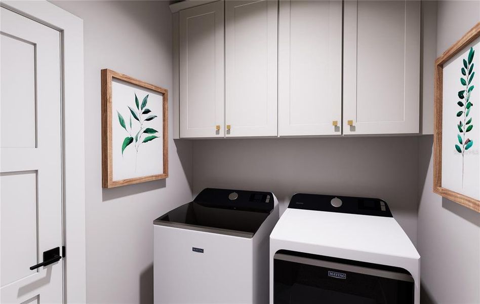 Furnished interior view inside a new home in Blanc, St. Petersburg (Image 10).