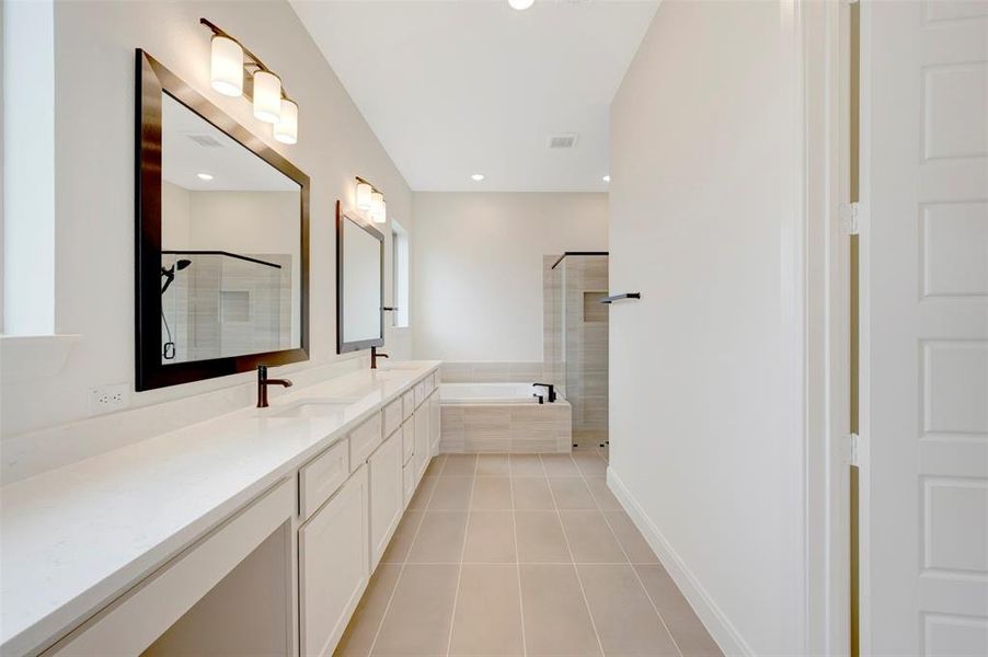 Furnished interior view inside a new home in Terraces – Estates, Rockwall (Image 13).