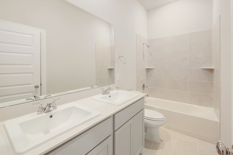 Furnished interior view inside a new home in Prairie Winds, Hutto (Image 11).