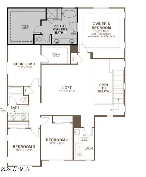 Villages at RED-Lot 1602-Floorplan 2nd l