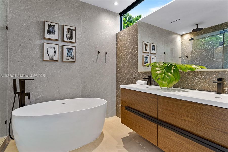 Furnished interior view inside a new home in , Miami (Image 6). Furnished interior view inside a new home in , Miami (Image 6).