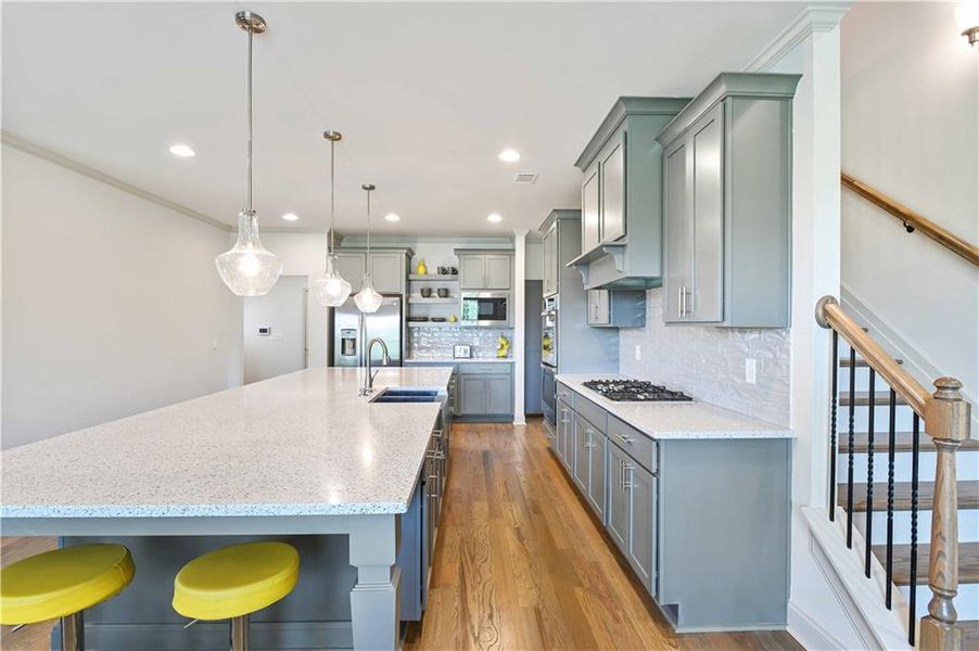Furnished interior view inside a new home in , Auburn (Image 48).