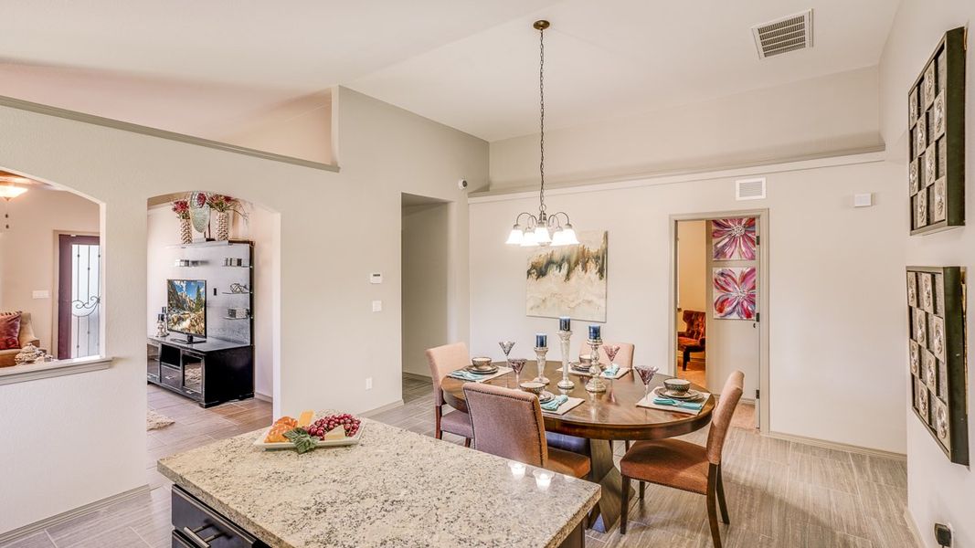 Furnished interior view inside a new home in Crossland, Clint (Image 11).