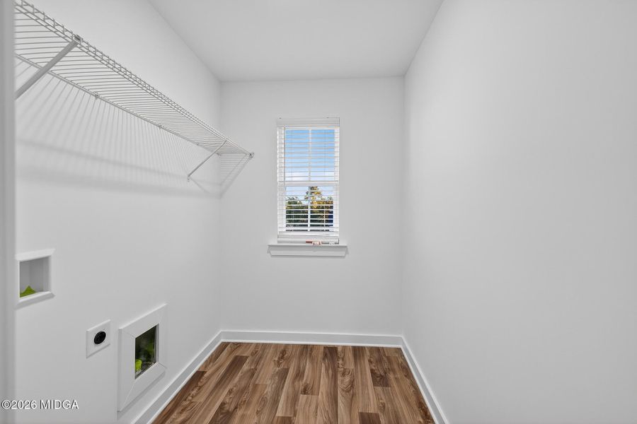 Spacious, unfurnished interior of a new home in Langston Place, Perry (Image 36).