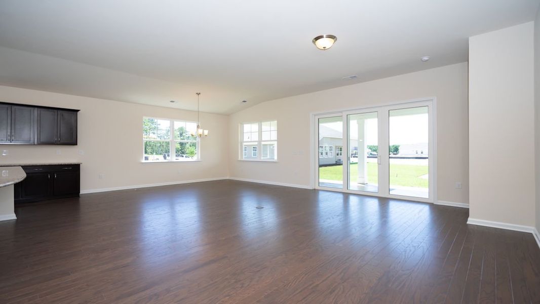Representative unfurnished interior of a home built from the EATON by D.R. Horton in Waterbridge, Myrtle Beach (Image 28).