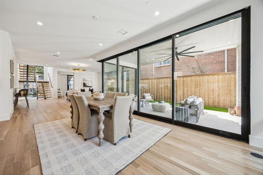 Furnished interior view inside a new home in , University Park (Image 37).